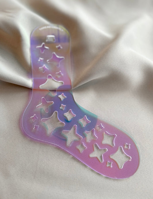 Iridescent Sock Blocker