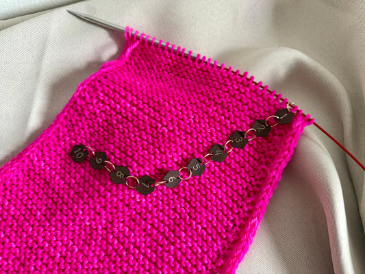 Faux Leather Row Counter