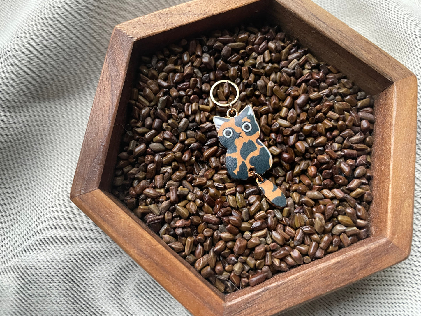 Black Cat Stitch Marker