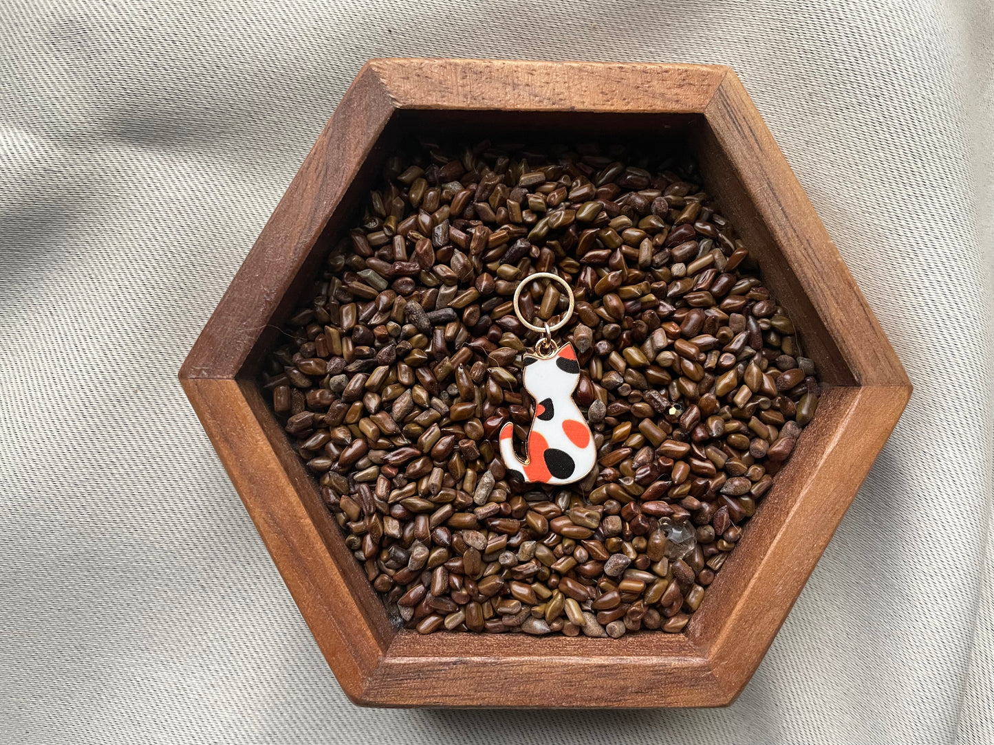 Multicolour Cat Stitch Marker