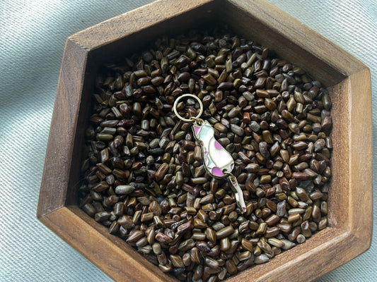 Pink Cat Stitch Marker