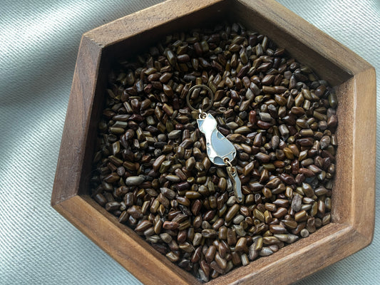 Grey Cat Stitch Marker