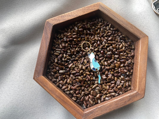 Blue Cat Stitch Marker