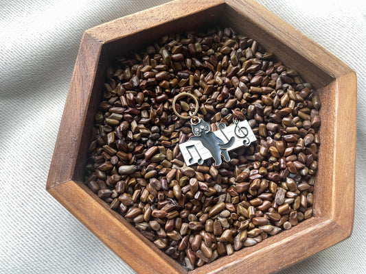 Music Cat Stitch Marker