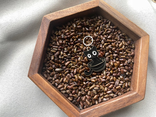Black Cat Stitch Marker