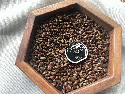 Fishbowl Cat Stitch Marker
