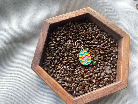 Multicolour Easter Egg Stitch Marker