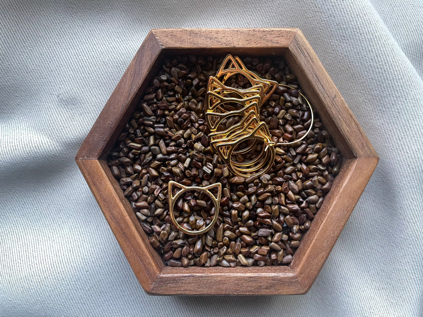 Cat Shaped Stitch Markers