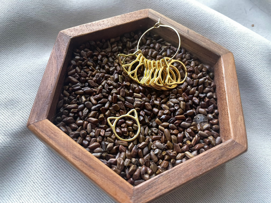 Cat Shaped Stitch Markers