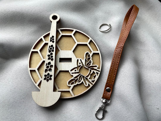 Bumble Bee Portable Yarn Holder