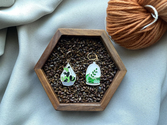 House Plant Stitch Markers