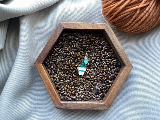 Cactus stitch marker