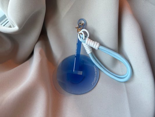 Blue Yarn Holder