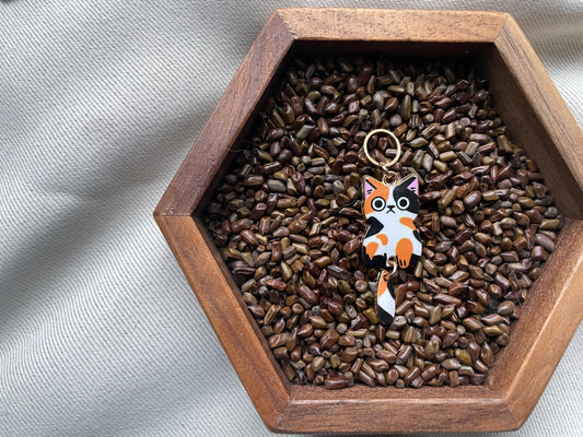 Multicolour Cat Stitch Marker