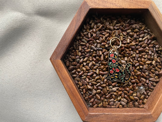 Black Cat Stitch Marker