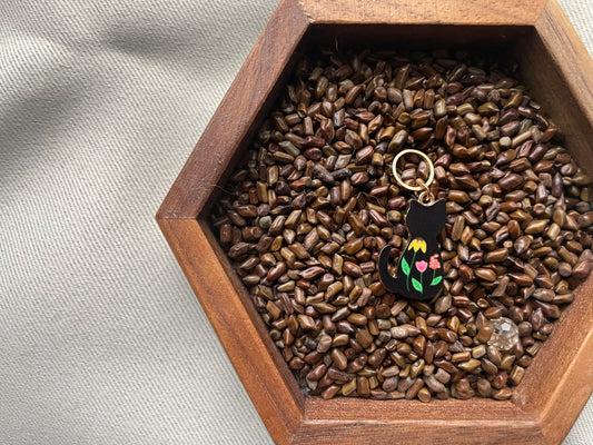Black Cat Stitch Marker
