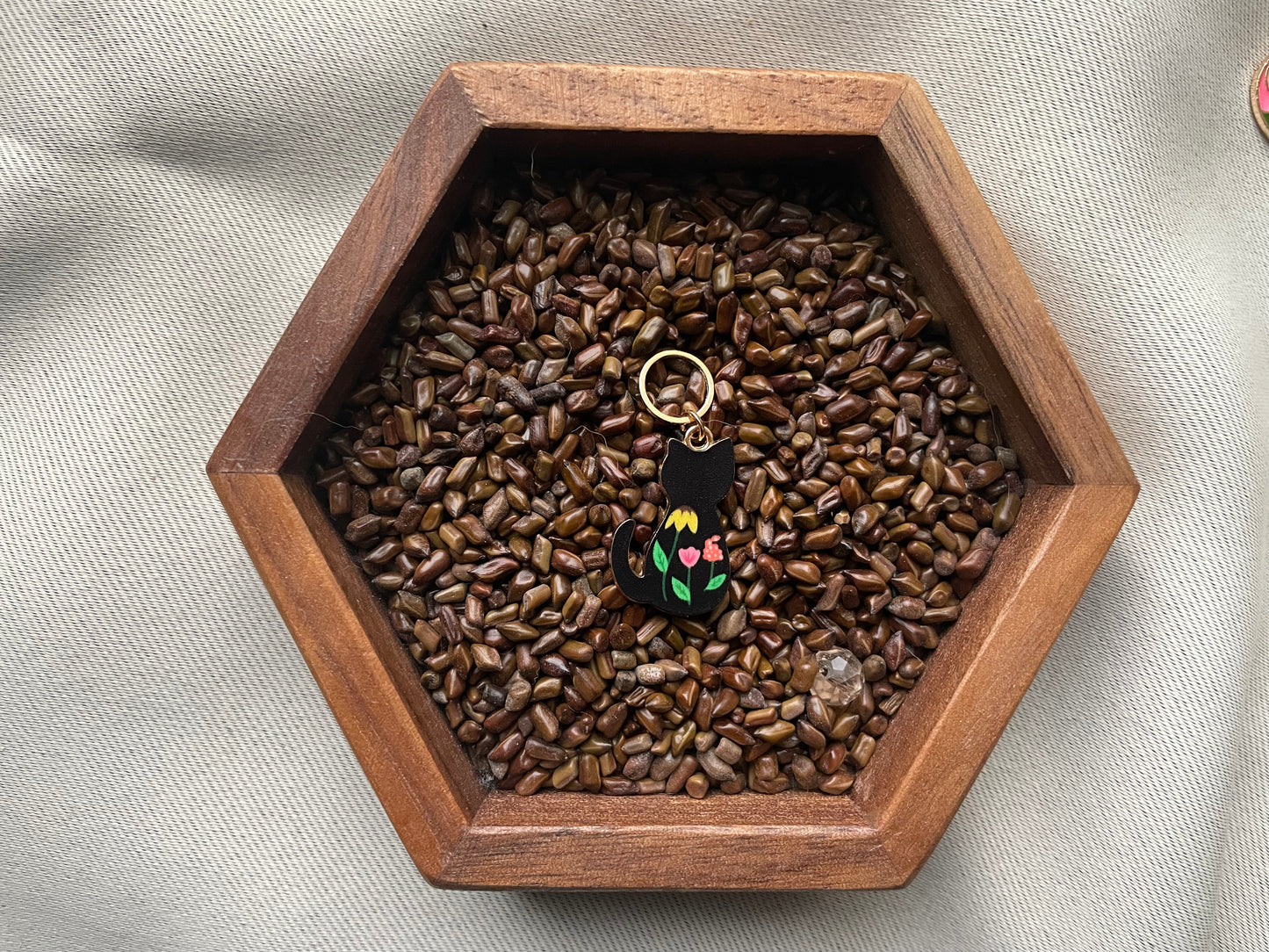 Black Cat Stitch Marker
