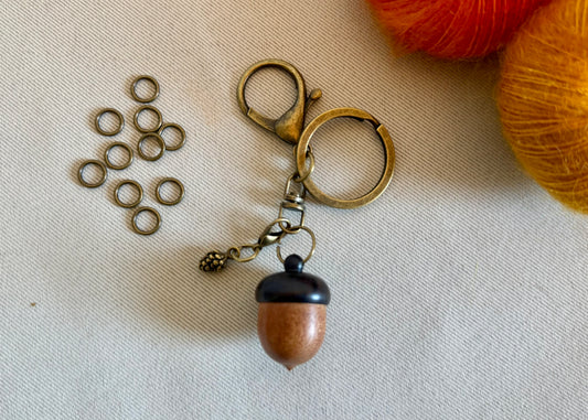 Acorn Stitch Marker Set