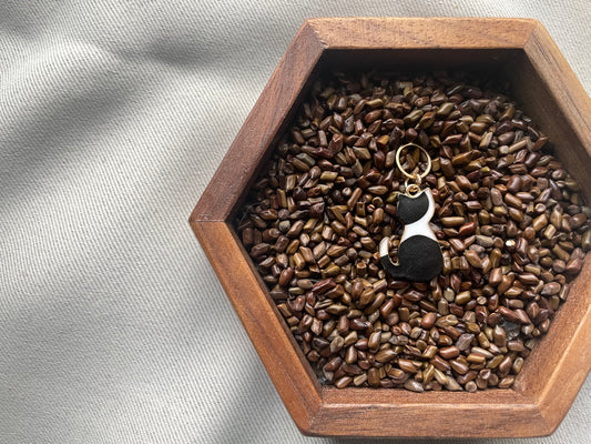 Black & White Cat Stitch Marker