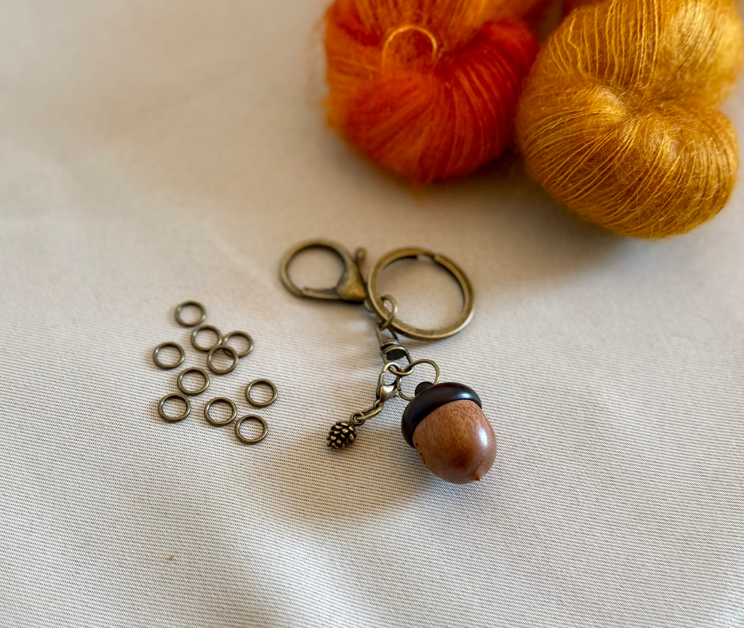 Acorn Stitch Marker Set
