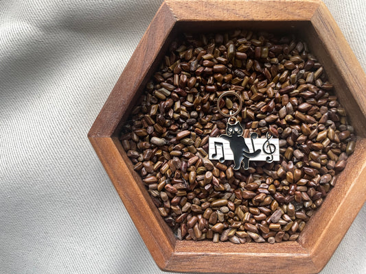 Music Cat Stitch Marker