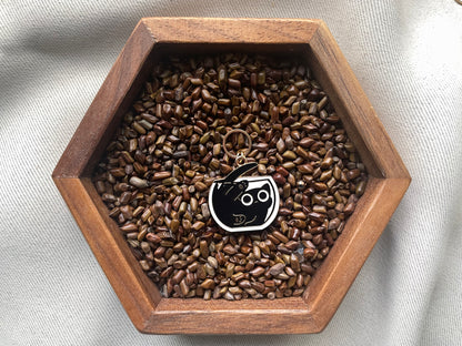 Fishbowl Cat Stitch Marker