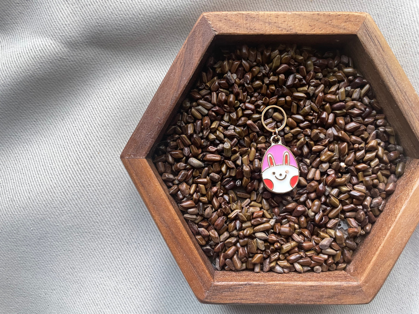 Bunny Easter Egg Stitch Marker