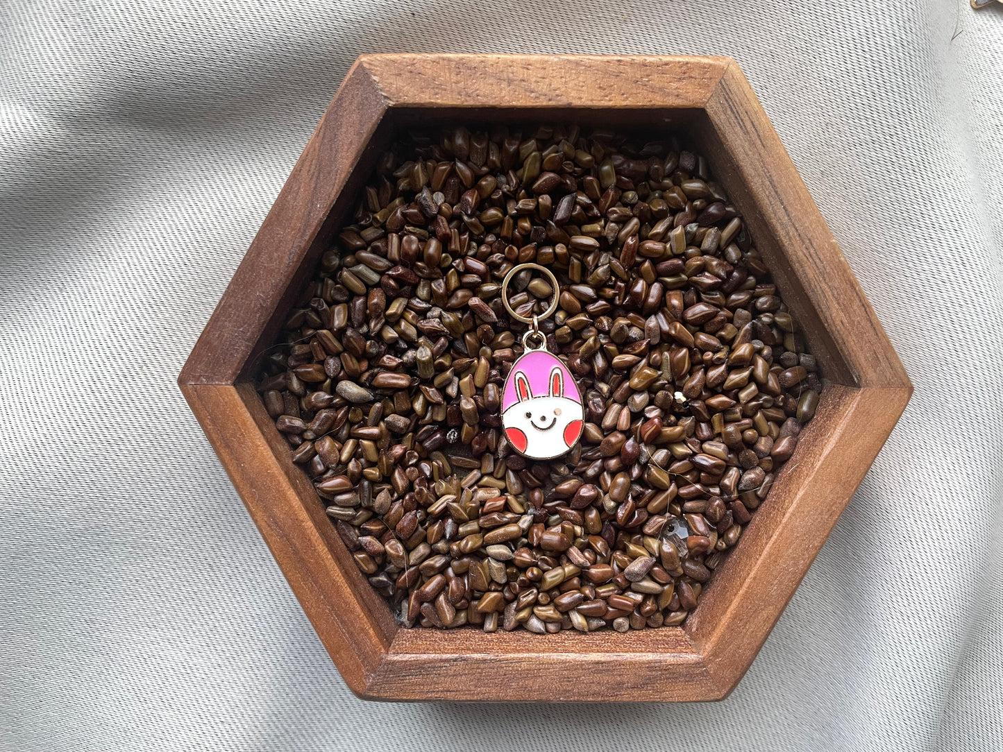 Bunny Easter Egg Stitch Marker