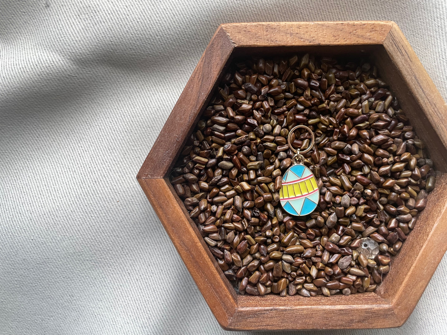 Multicolour Easter Egg Stitch Marker