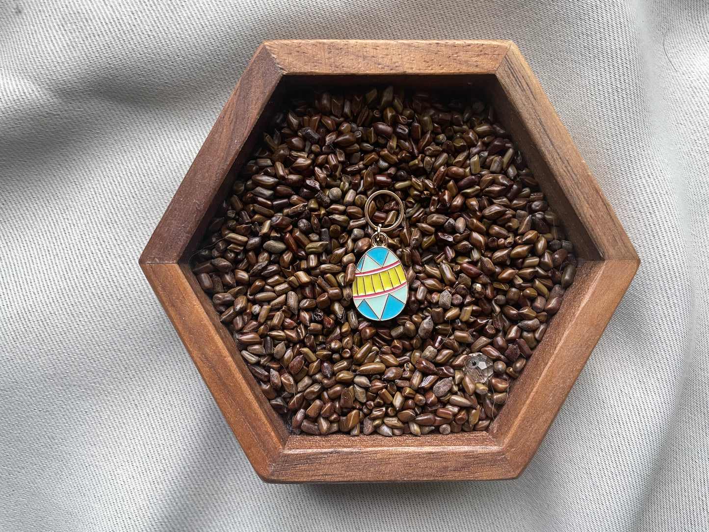 Multicolour Easter Egg Stitch Marker
