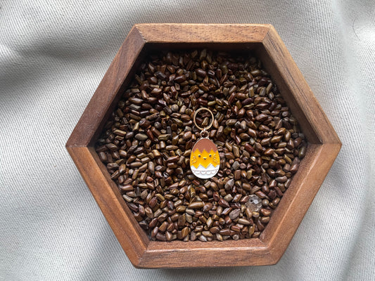 Chick Easter Egg Stitch Marker