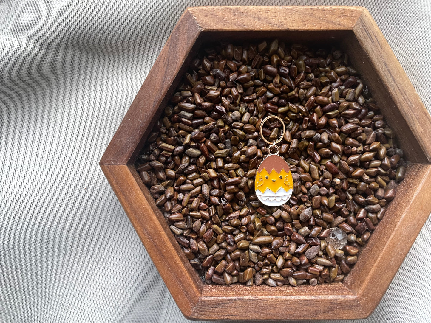 Chick Easter Egg Stitch Marker