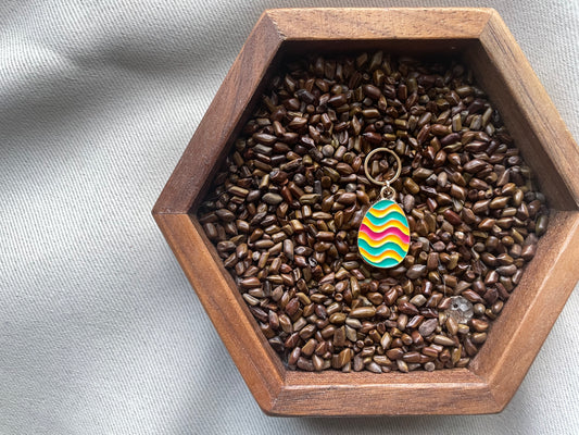 Multicolour Easter Egg Stitch Marker