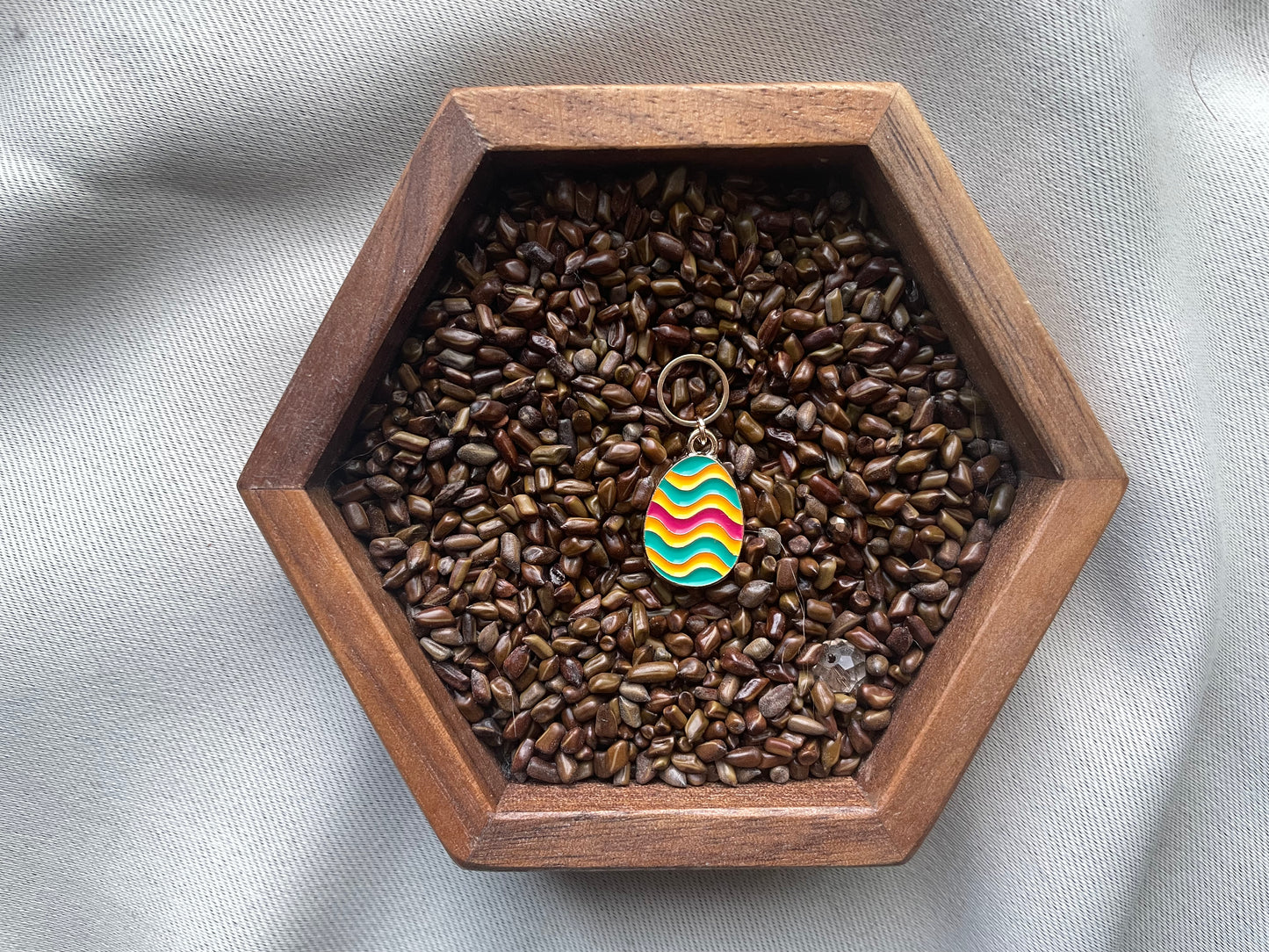 Multicolour Easter Egg Stitch Marker