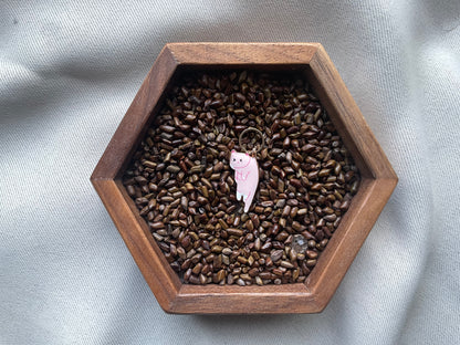 Pink Cat Stitch Marker